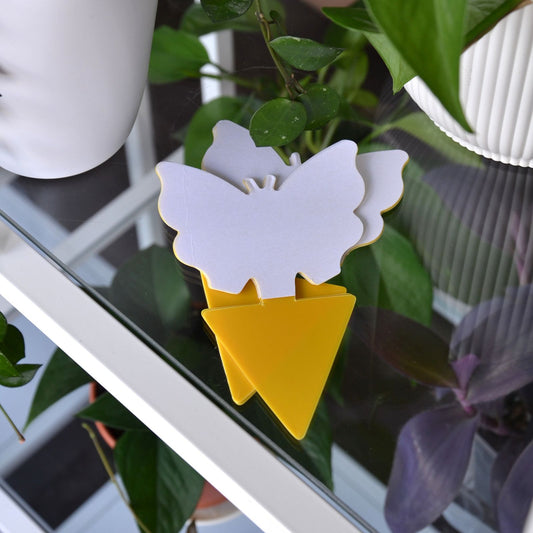 Gelb-Sticker, gelb, 6 cm