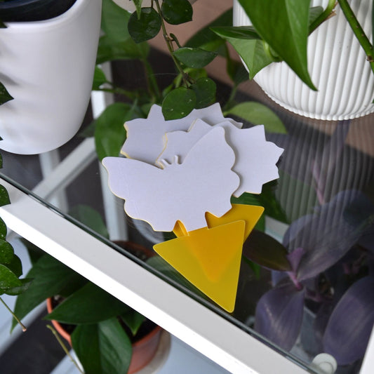 Gelb-Sticker, gelb, 6 cm