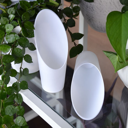 Substratschaufel, Kunststoff, weiß, 15,6 cm