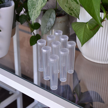 Blumen-Wasserröhrchen, Kunststoff, transparent, Ø 1,8 cm