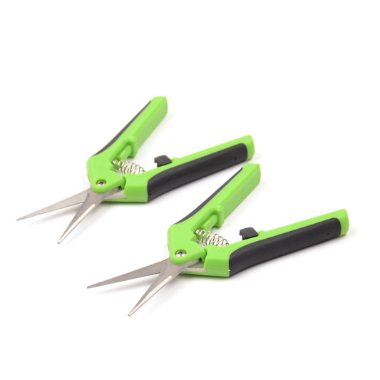 Gartenschere mit Sicherheitsverschluss, grün, 16,5 cm
